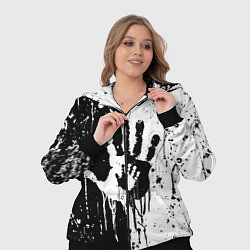 Женский 3D-костюм Антиматерия подтеки, цвет: 3D-черный — фото 2