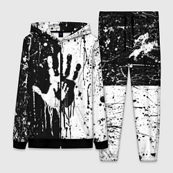 Женский 3D-костюм Антиматерия подтеки, цвет: 3D-черный