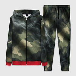 Женский костюм Камуфляжная ткань с дымом