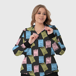 Женский 3D-костюм Советские билеты транспорта, цвет: 3D-черный — фото 2