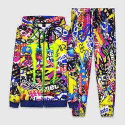 Женский костюм Monster energy бренды стикеры