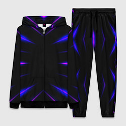 Женский костюм Color black neon neon