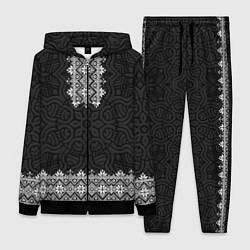 Женский костюм Славянский орнамент с узорной вышиванкой