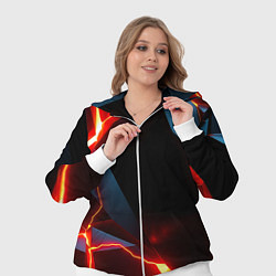 Женский 3D-костюм Tile breaking, цвет: 3D-белый — фото 2