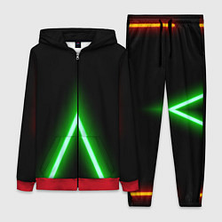 Женский костюм Color neon green