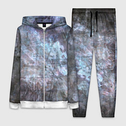 Женский костюм Абстракция - gray-blue hurricane