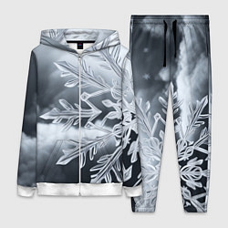 Женский костюм Снежинка на черно белое