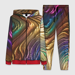 Женский костюм Сморщенные складочки жидкости