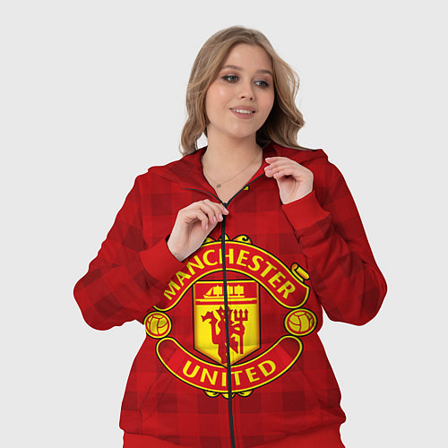 Женский костюм Manchester United / 3D-Красный – фото 3