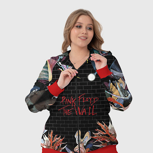 Женский костюм Pink Floyd: The Wall / 3D-Красный – фото 3