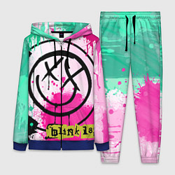 Женский 3D-костюм Blink-182: Purple Smile, цвет: 3D-синий
