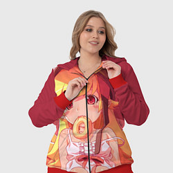 Женский 3D-костюм Ошино Шинобу, цвет: 3D-красный — фото 2