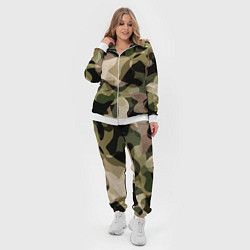 Женский 3D-костюм Камуфляж, цвет: 3D-белый — фото 2