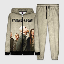 Женский 3D-костюм System of a Down, цвет: 3D-черный