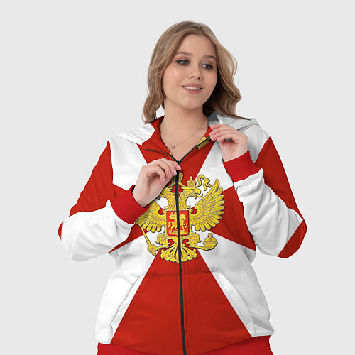 Женский костюм Флаг ВВ / 3D-Красный – фото 3