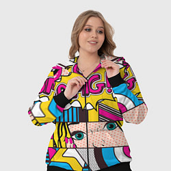 Женский 3D-костюм POP ART, цвет: 3D-черный — фото 2