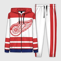 Женский 3D-костюм Detroit Red Wings, цвет: 3D-синий