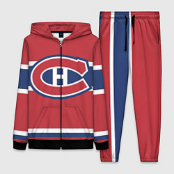 Женский 3D-костюм Montreal Canadiens, цвет: 3D-черный