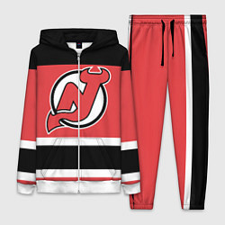 Женский 3D-костюм New Jersey Devils, цвет: 3D-белый