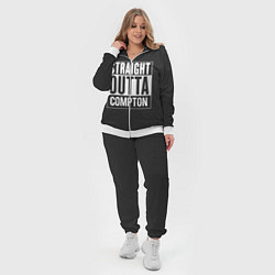 Женский 3D-костюм Straight Outta Compton, цвет: 3D-белый — фото 2