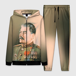 Женский 3D-костюм Иосиф Сталин, цвет: 3D-черный