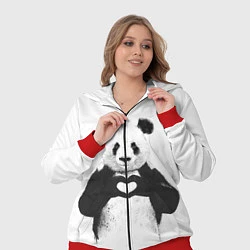 Женский 3D-костюм Panda Love, цвет: 3D-красный — фото 2
