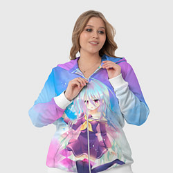 Женский 3D-костюм No Game No Life, цвет: 3D-белый — фото 2