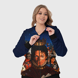 Женский 3D-костюм Michael Jackson: Pop King, цвет: 3D-черный — фото 2