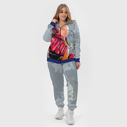 Женский 3D-костюм One Punch Man Fist, цвет: 3D-синий — фото 2