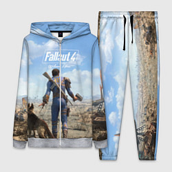 Женский 3D-костюм Fallout 4: Welcome Home, цвет: 3D-меланж