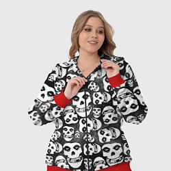 Женский 3D-костюм Misfits Pattern, цвет: 3D-красный — фото 2