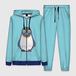 Женский 3D-костюм Пингвин, цвет: 3D-синий