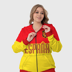 Женский 3D-костюм Сборная Испании: Евро 2016, цвет: 3D-красный — фото 2