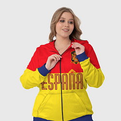 Женский 3D-костюм Сборная Испании: Евро 2016, цвет: 3D-синий — фото 2