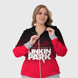 Женский 3D-костюм Linkin Park: Minutes to midnight, цвет: 3D-меланж — фото 2