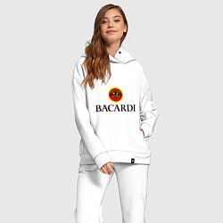 Женский костюм оверсайз Bacardi, цвет: белый — фото 2