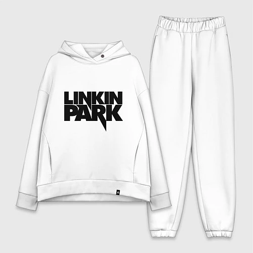 Женский костюм оверсайз Linkin Park / Белый – фото 1