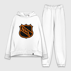 Женский костюм оверсайз NHL, цвет: белый
