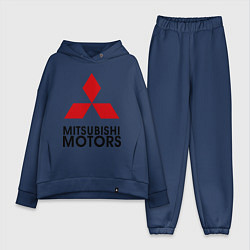 Женский костюм оверсайз Mitsubishi, цвет: тёмно-синий