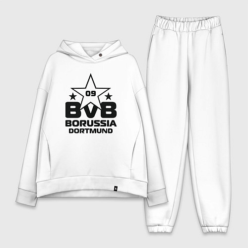 Женский костюм оверсайз BVB Star 1909 / Белый – фото 1