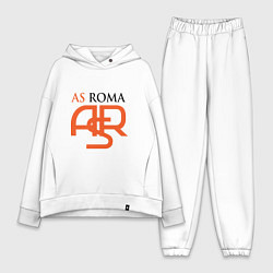 Женский костюм оверсайз Roma ASR, цвет: белый