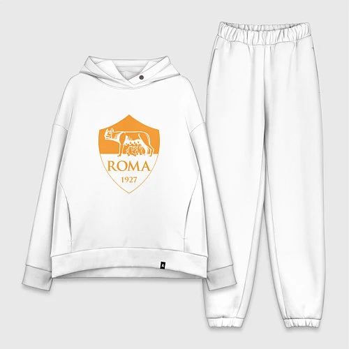 Женский костюм оверсайз AS Roma: Autumn Top / Белый – фото 1