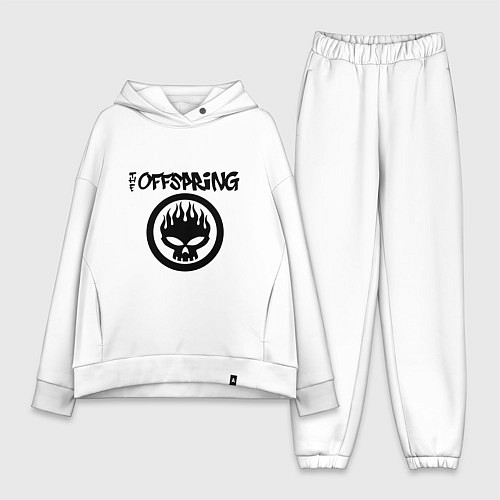 Женский костюм оверсайз The Offspring / Белый – фото 1