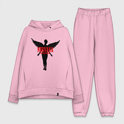 Женский костюм оверсайз Nirvana: In Utero, цвет: светло-розовый