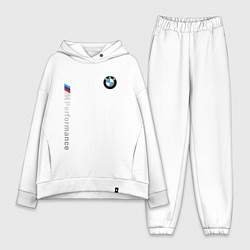 Женский костюм оверсайз BMW M PERFORMANCE БМВ, цвет: белый