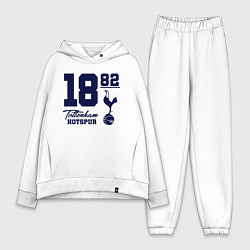 Женский костюм оверсайз FC Tottenham 1882, цвет: белый