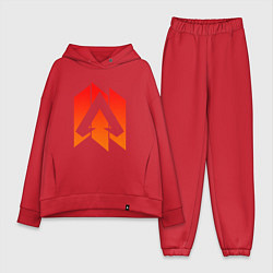 Женский костюм оверсайз Apex Legends: Symbol, цвет: красный