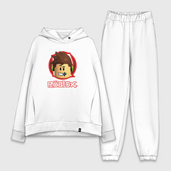 Женский костюм оверсайз ROBLOX, цвет: белый