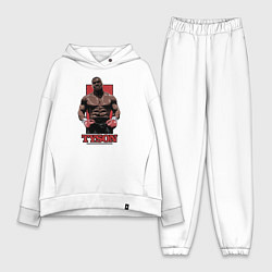 Женский костюм оверсайз Tyson, цвет: белый
