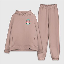 Женский костюм оверсайз LIVERPOOL, цвет: пыльно-розовый